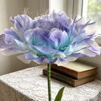 Flowerva Peony Luminara Glow Premium Decor