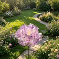 Flowerva Gradient Grape Peony Luminara Glow Premium Decor