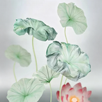 Flowerva Lotus Petal Etherea Premium Decor