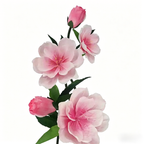 Flowerva Peach Blossom Aetheria Bloom Premium Decor