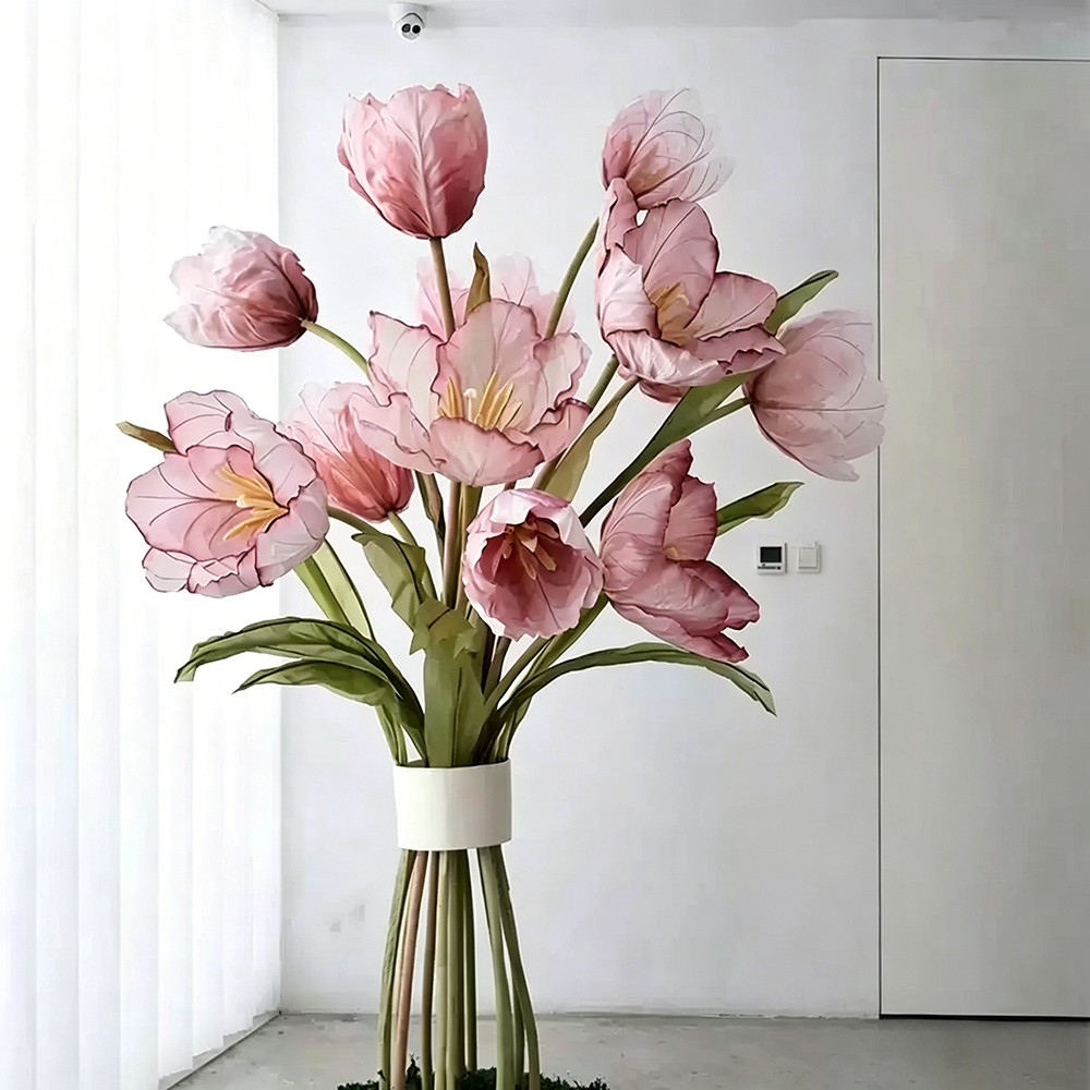 Flowerva Tulip Set Veil Etherea Premium Decor