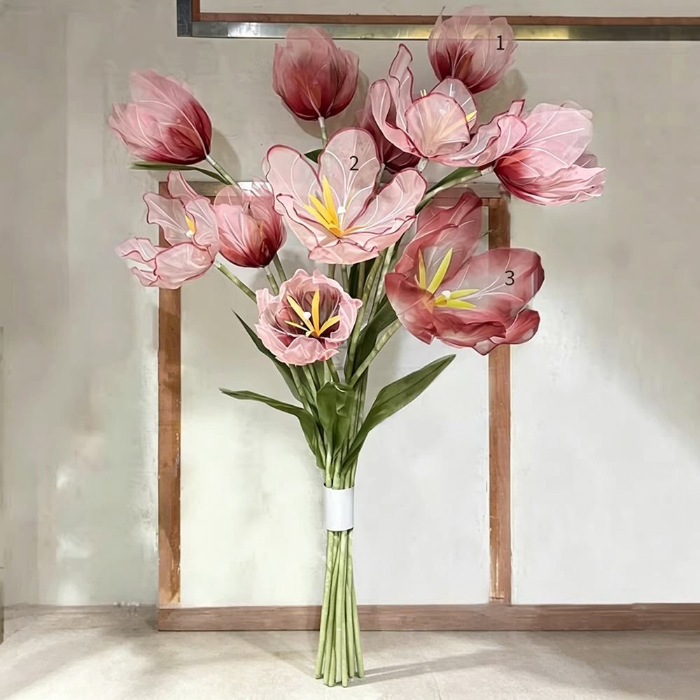 Flowerva Tulip Set Veil Etherea Premium Decor