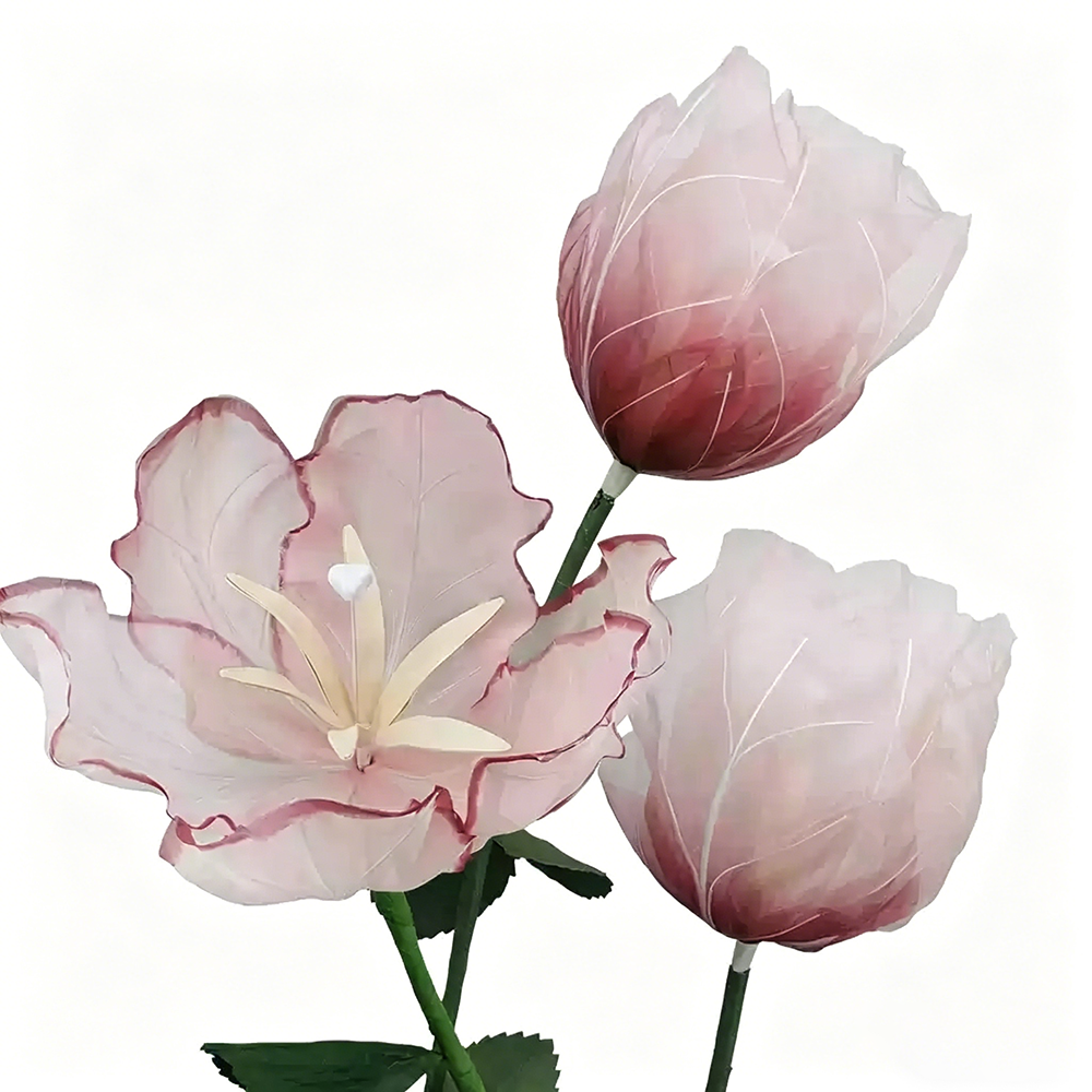 Flowerva Tulip Veil Etherea Premium Decor—Type A