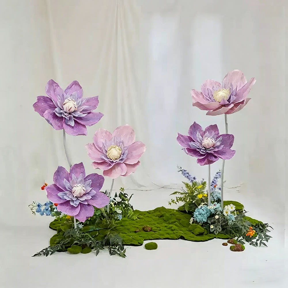 Flowerva Lotus Petal Serenity Premium Decor