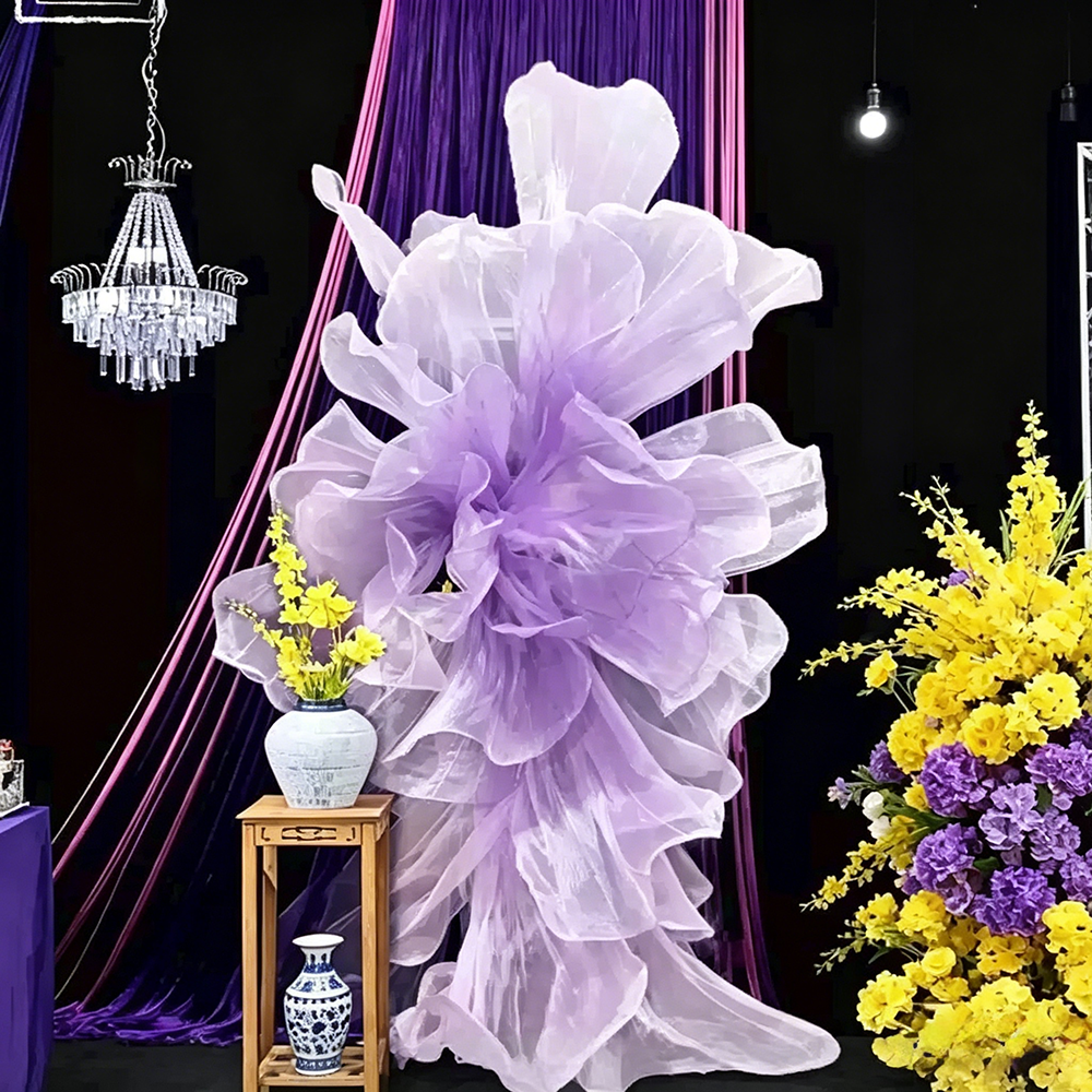 Flowerva Stellar Veil Sculptural Premium Decor