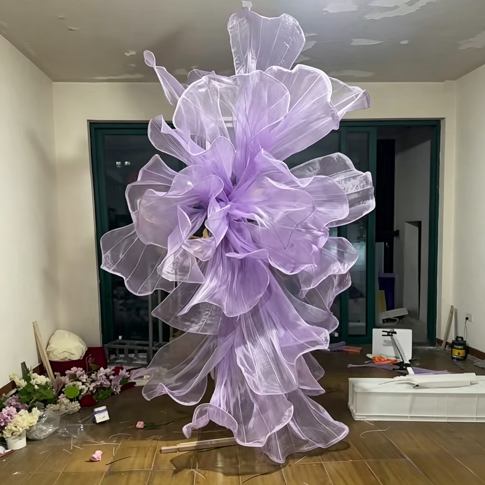 Flowerva Stellar Veil Sculptural Premium Decor