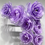 Flowerva Peony Veil Luminara Premium Decor