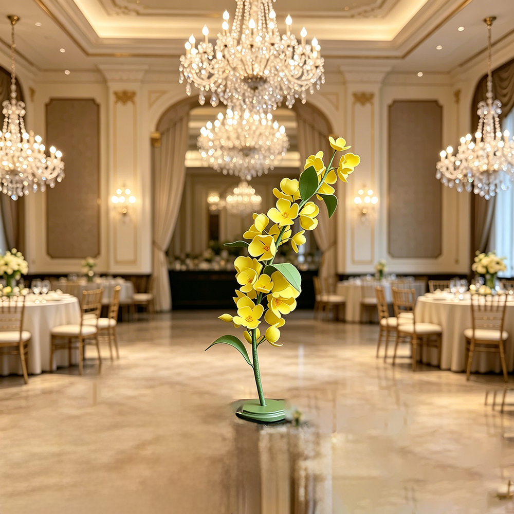 Flowerva Osmanthus Hanging Strand Premium Decor