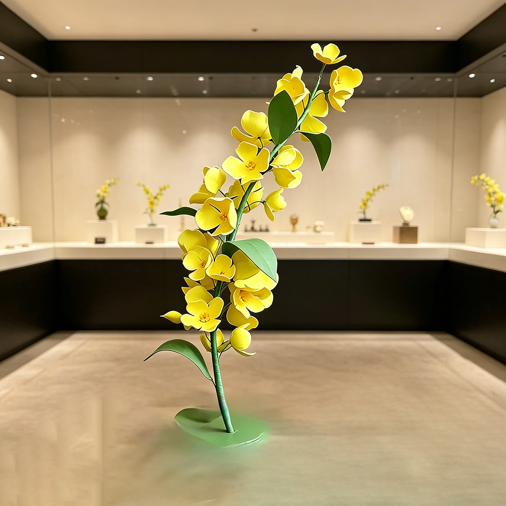 Flowerva Osmanthus Hanging Strand Premium Decor