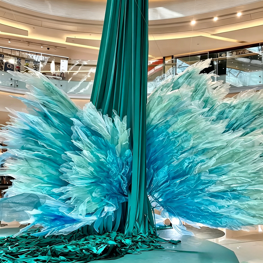 Flowerva Wing Nebula Drift Art Accent
