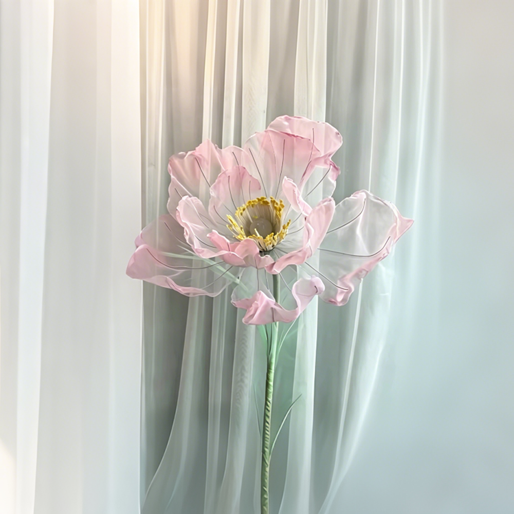 Flowerva Luminous Veil Blooms Premium Decor