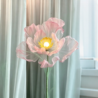 Flowerva Luminous Veil Blooms Premium Decor
