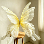 Flowerva Delicate Yellow Drift Art Accent