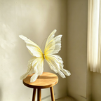 Flowerva Delicate Yellow Drift Art Accent