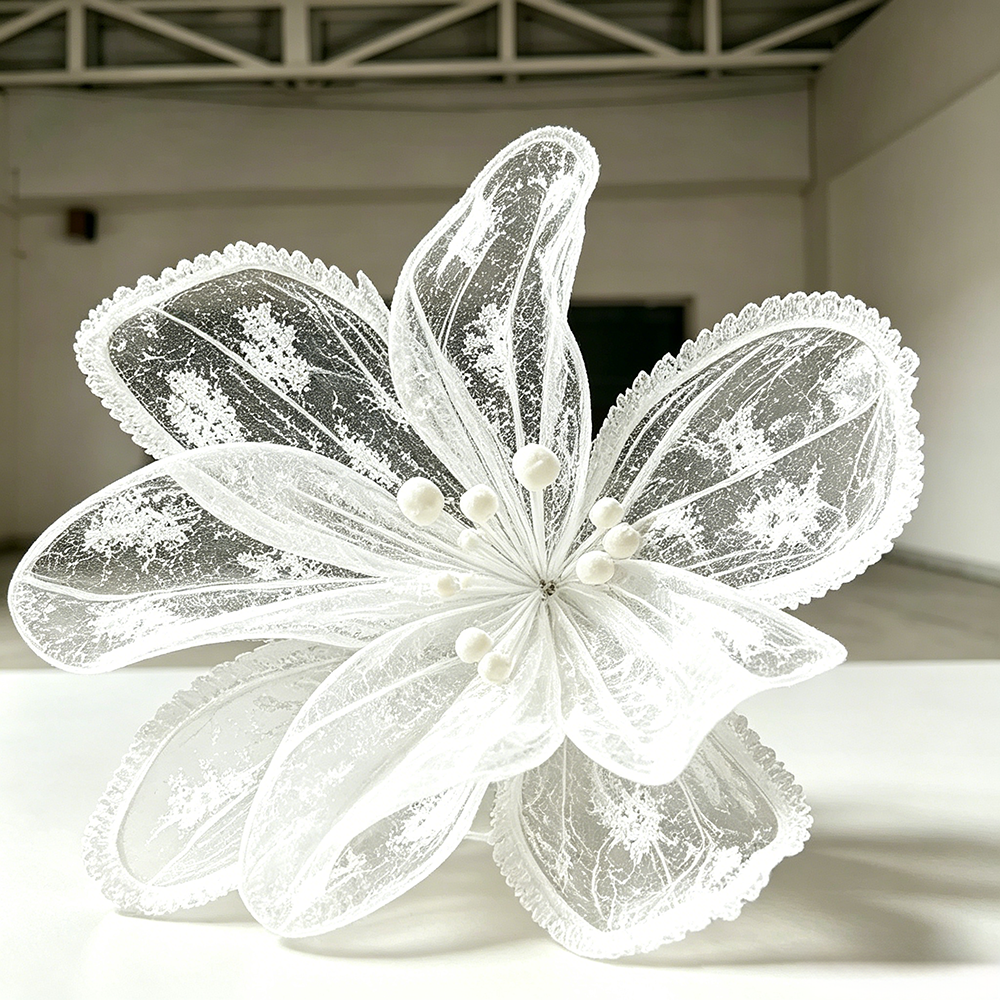 Flowerva Lace Bloom Sanctuary Art Installation