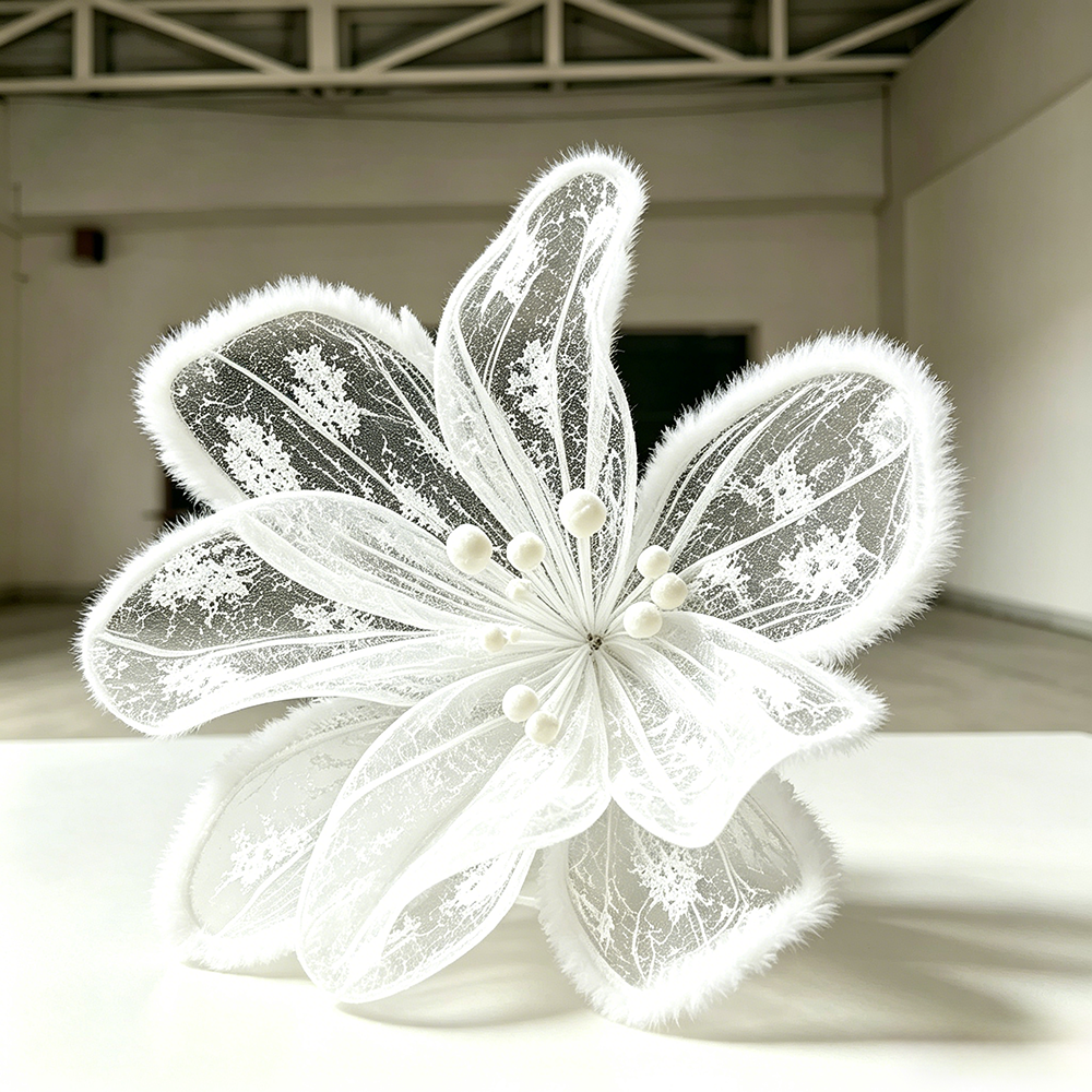 Flowerva Lace Bloom Sanctuary Art Installation