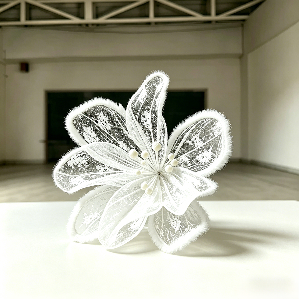 Flowerva Lace Bloom Sanctuary Art Installation