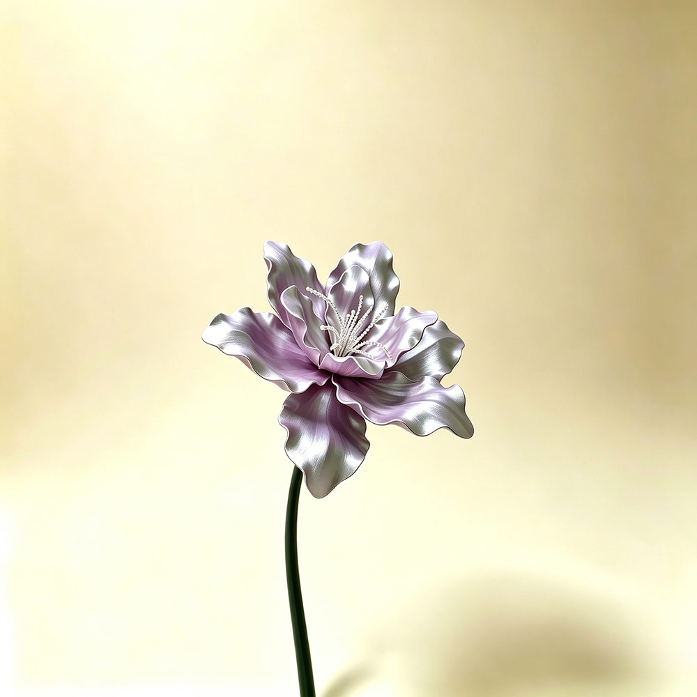 Flowerva Lilac Celestial Weave Premium Decor