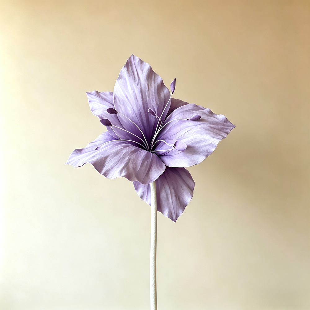 Flowerva Lilac Lily Artisan Premium Decor