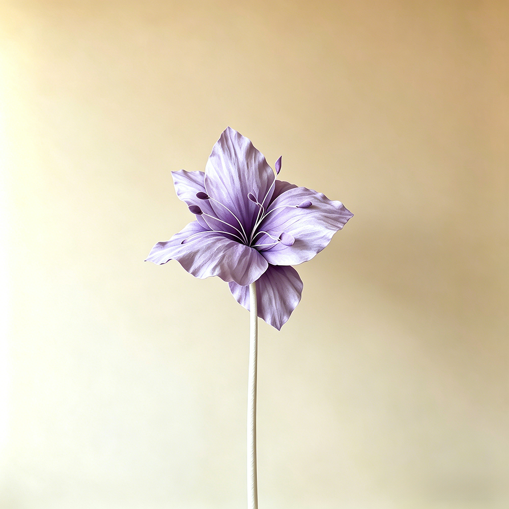 Flowerva Lilac Lily Artisan Premium Decor