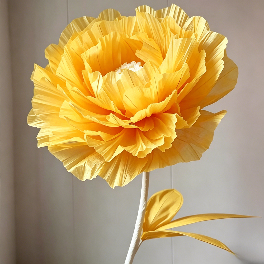 Flowerva Peony Whimsy Hue Artisan Premium Decor