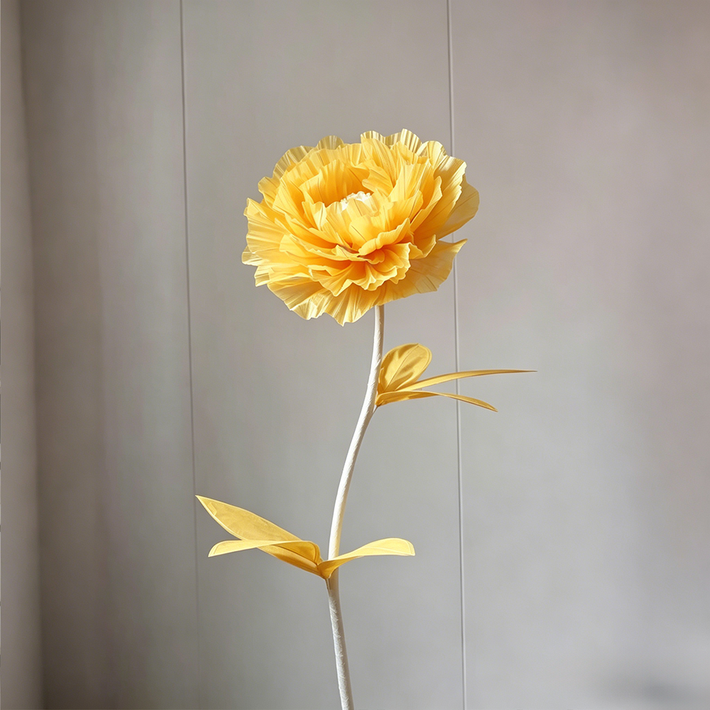 Flowerva Peony Whimsy Hue Artisan Premium Decor