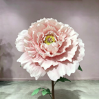 Flowerva Champagne Peony Opulence Chroma Sculptural Premium Decor