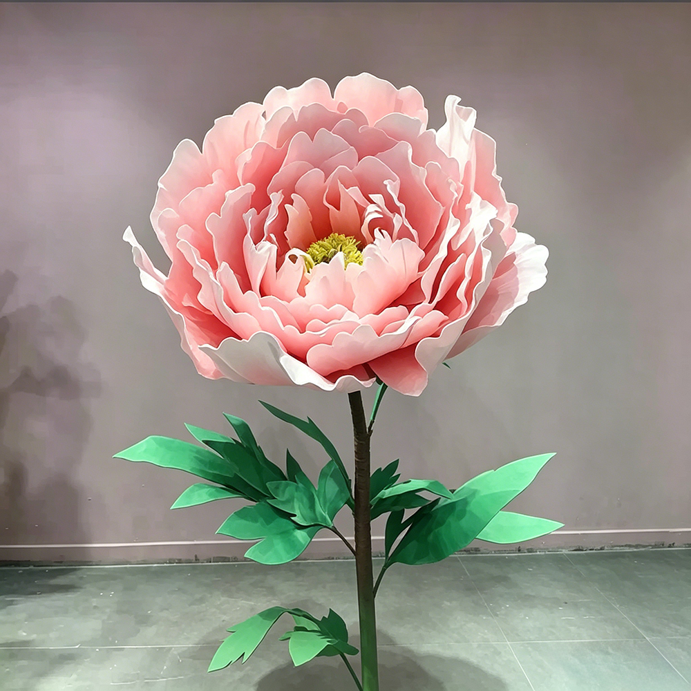Flowerva Peony Opulence Chroma Sculptural Premium Decor