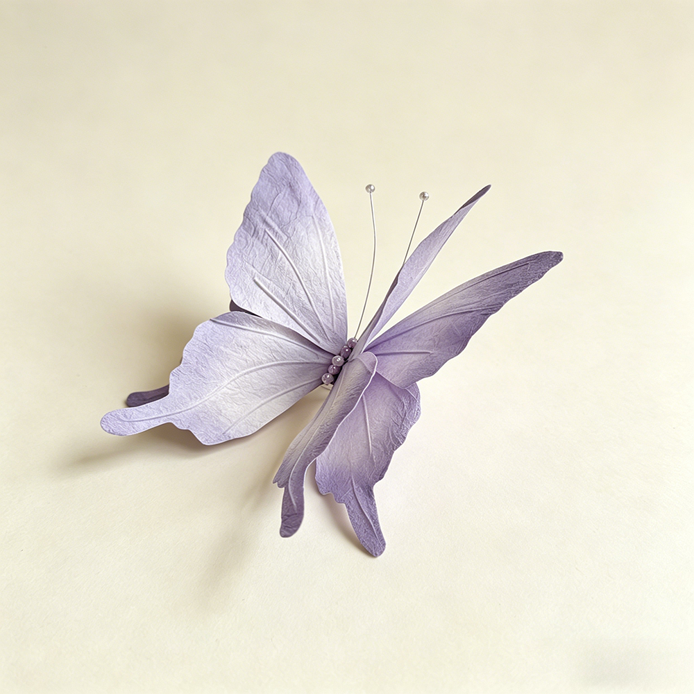 Flowerva Papillon Purple Flutter Art Accent