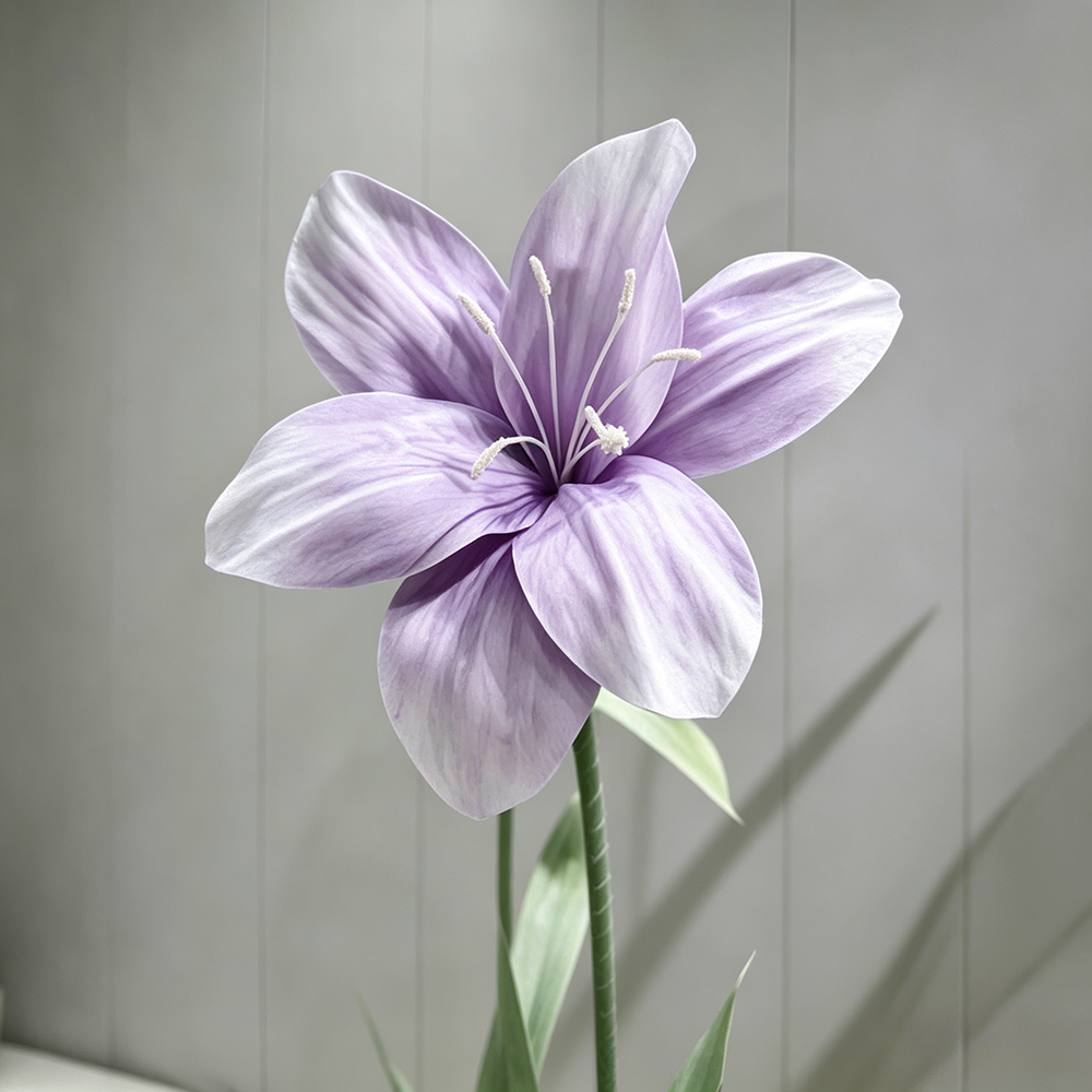 Flowerva Ethereal Purple Lily Premium Flower