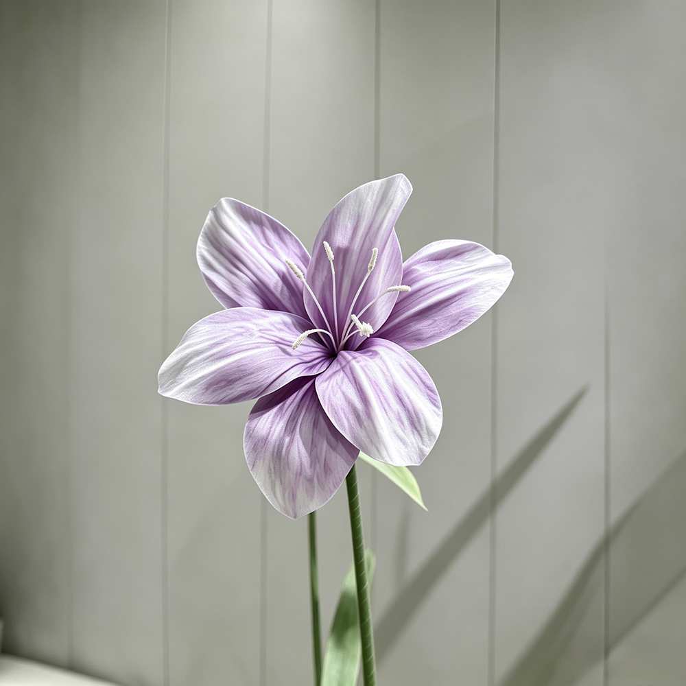 Flowerva Ethereal Purple Lily Premium Flower
