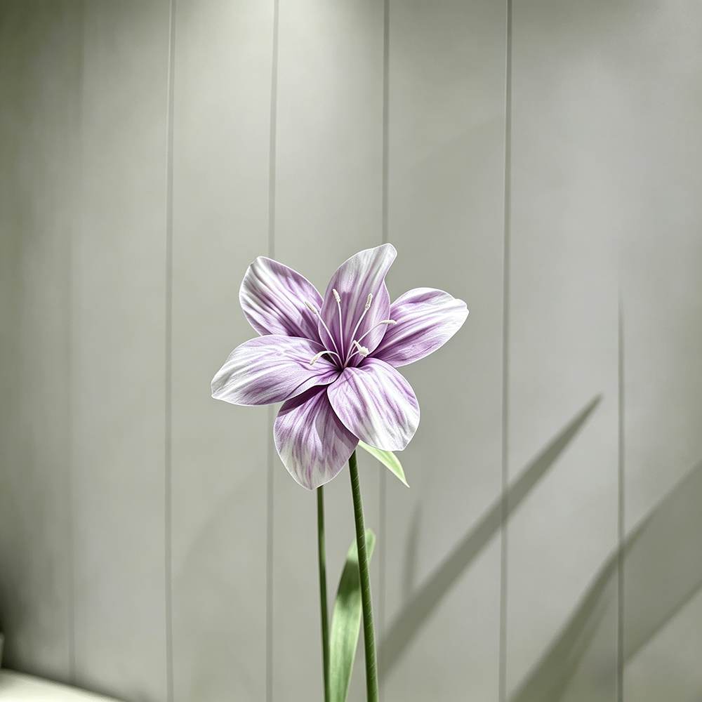 Flowerva Ethereal Purple Lily Premium Flower