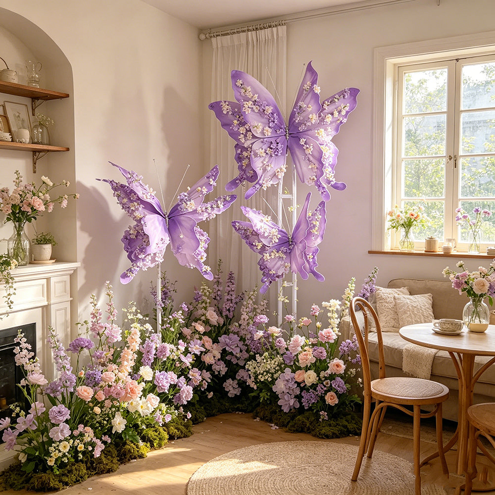 Flowerva Ethereal Flutter Art Accent