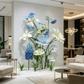 Flowerva Blue Meadow Cadence Premium Decor