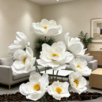 Flowerva Crinkle Petal Whisper Premium Decor