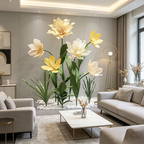 Flowerva Sheer Petal Undulation Premium Decor