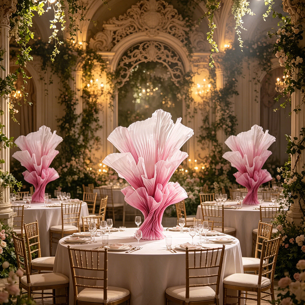 Flowerva Aura Pliegue Colección de Esculturas Decoración Premium