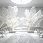 Flowerva Ethereal Wing Wedding Decor (Without Base)