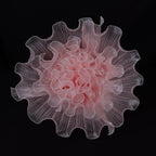 Flowerva Sheer Ruffled Tulle Premium Flower