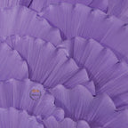 Flowerva Giant Crystal Purple Petal Wave Wedding Party Decoration