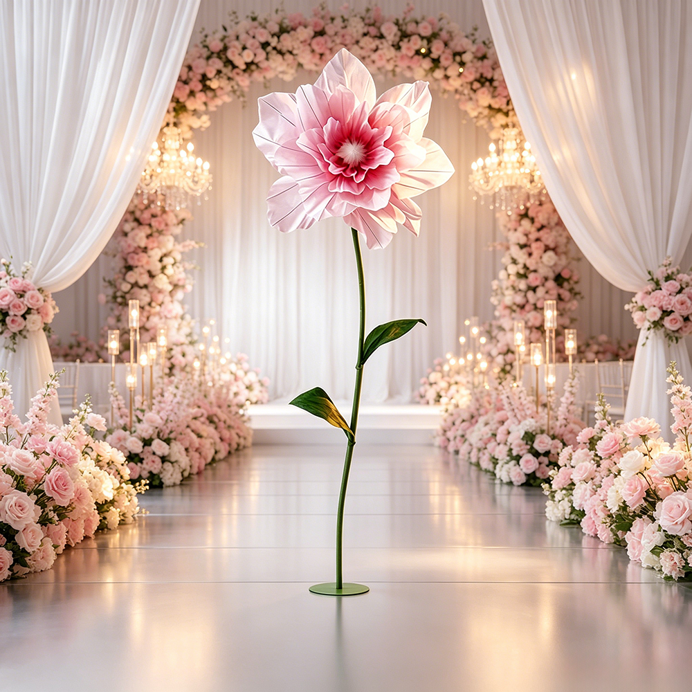 Flowerva Standing Petal Sculpture Collection Premium Decor