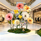 Flowerva Gentle Veilscape Premium Decor
