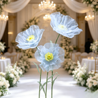 Flowerva Sheer Petal Sculpture Premium Decor