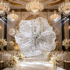 Flowerva Lace Silhouette Floral Art Installation