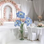 Flowerva Sheer Standing Petal Sculpture Premium Decor