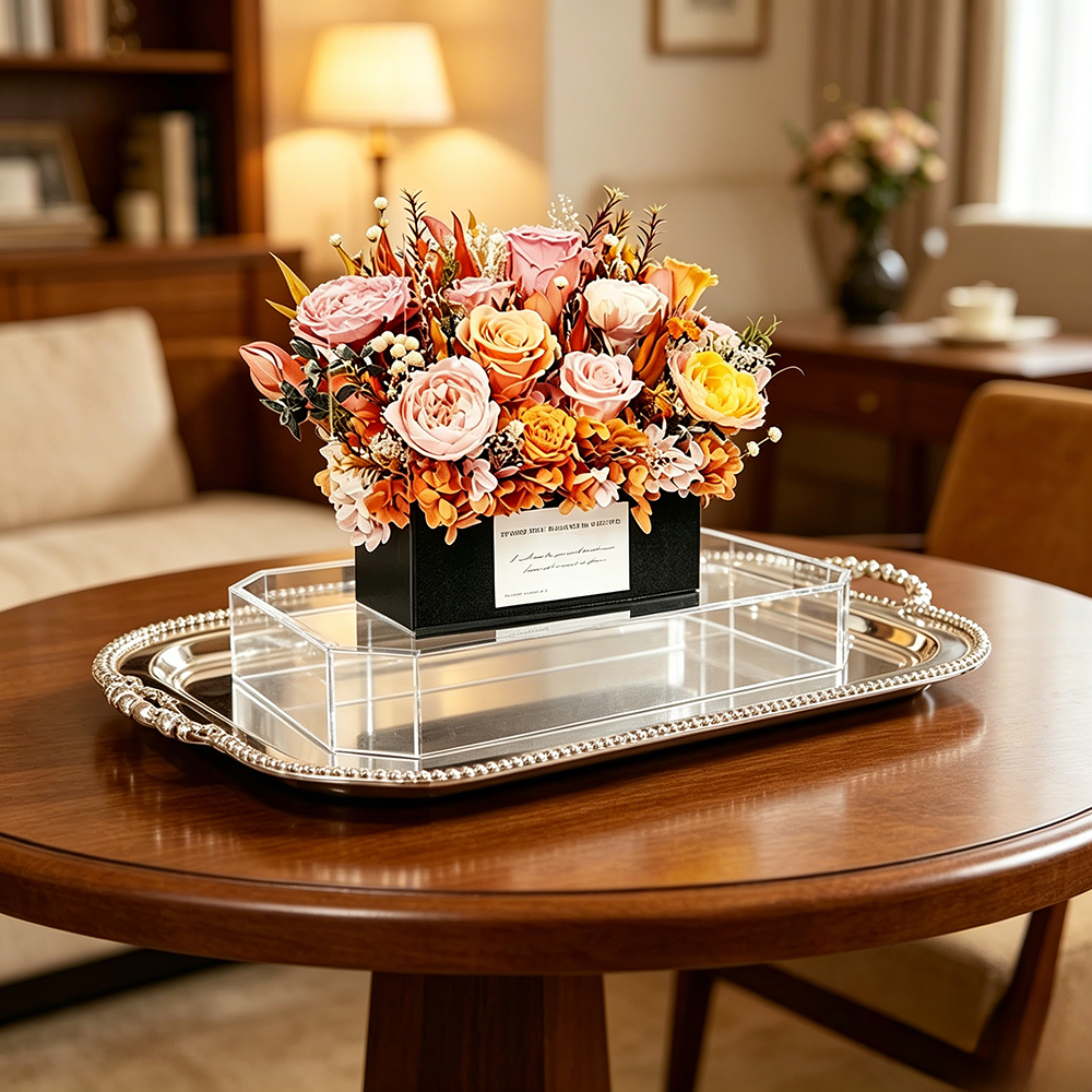 Flowerva Curated Mixed Floral Box Premium Decor