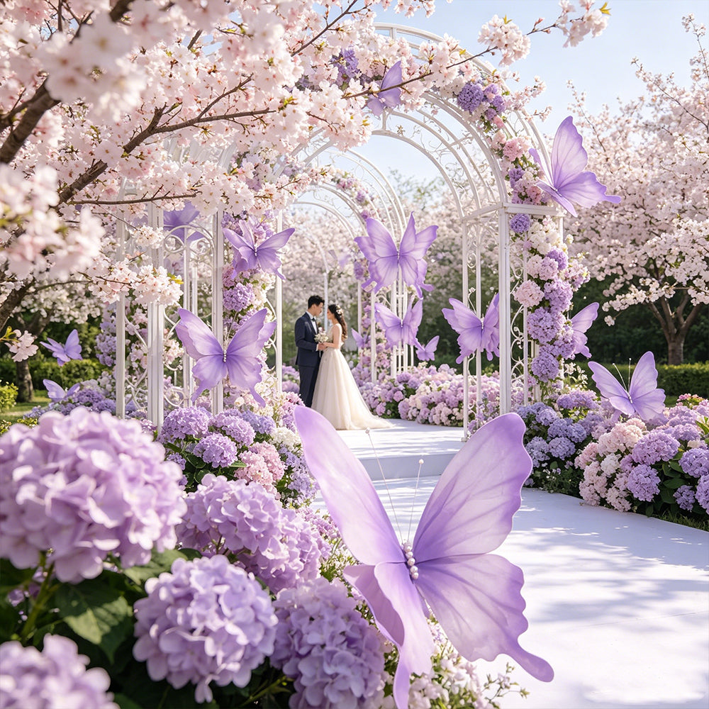 Flowerva Ethereal Flutter Art Accent