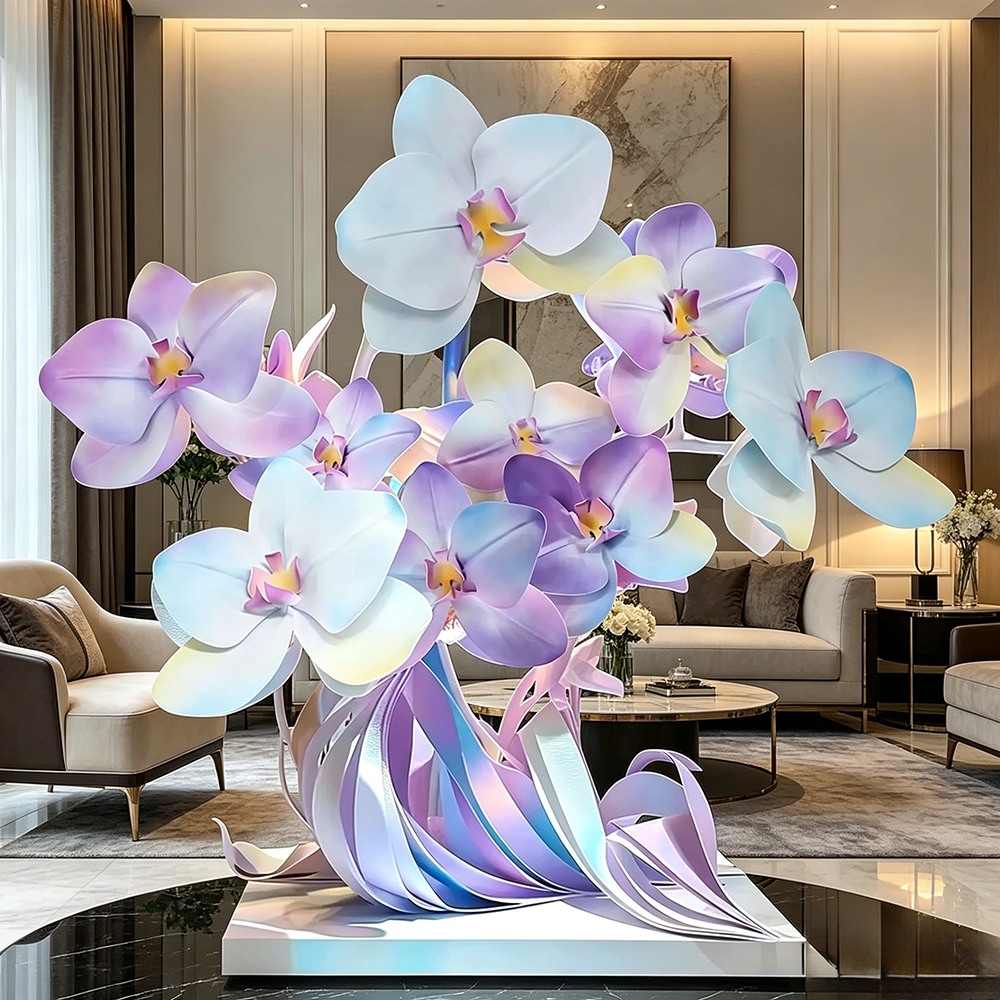 Flowerva Pastel Gradient Cadence Premium Decor