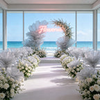 Flowerva Airy Grey Veil Eternal Table Flower