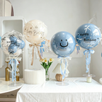 Flowerva French Romantic Birthday Balloon Table Decoration Party Ornament